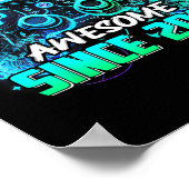 Level 15 Unlocked Awesome Since 2010 15th Birthday Poster (Hoek)