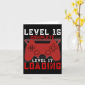 Level 16 Complete Level 17 Loading Gamer Verjaarda Kaart (Gele Bloem)