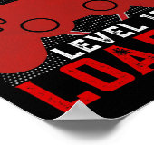 Level 16 Complete Level 17 Loading Gamer Verjaarda Poster (Hoek)
