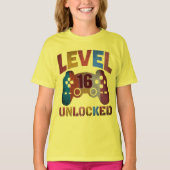 LEVEL 16 VRIJGESCHAKELD T-Shirt (Voorkant)