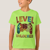 LEVEL 16 VRIJGESCHAKELD T-Shirt (Voorkant)