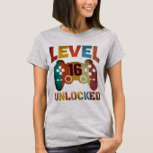 LEVEL 16 VRIJGESPEELD T-Shirt (Voorkant)