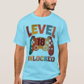 LEVEL 18 VRIJGESPEELD T-Shirt (Voorkant)