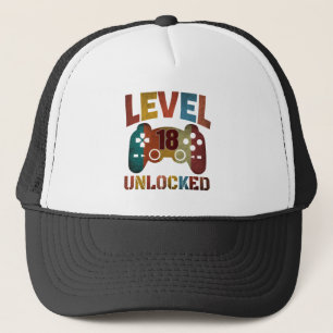 LEVEL 18 VRIJGESPEELD Truckerhoed Trucker Pet