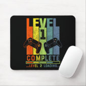 Level 1 Complete Gamer Gift 1 Years Wedding Annive Muismat (Met muis)
