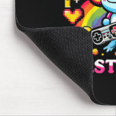 Level 1 First Grade Gamer Axolotl Video Game Ck To Muismat (Hoek)