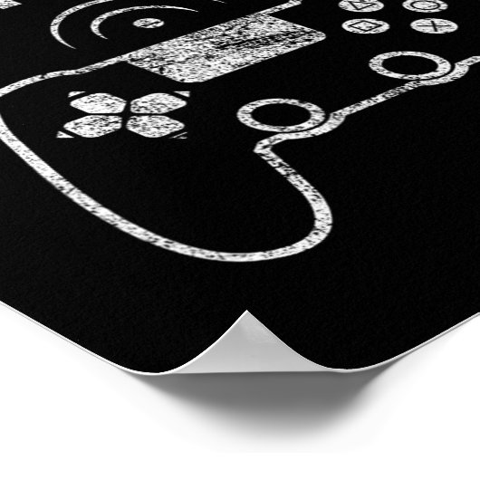 Level 20 Complete 20e bruiloft Jubileum Vrouwen M Poster (Hoek)