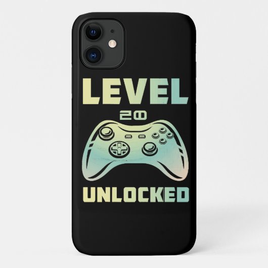 level 20 ontgrendeld Case-Mate iPhone case (Achterkant)