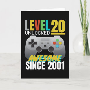 Level 20 Ontgrendeld Geweldig Sinds 2001 Kaart