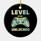 level 20 ontgrendeld keramisch ornament (Voorkant)