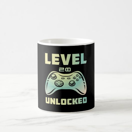 level 20 ontgrendeld koffiemok (Center)