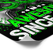 Level 20 Unlocked 20 Year Old Boys 20th Birthday B Poster (Hoek)