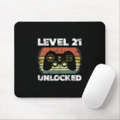 Level 21 Ontgrendeld Grappige Videospeler 21ste Ve Muismat (Met muis)