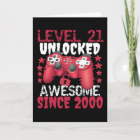 Level 21 Unlocked Awesome Since 2000