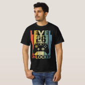Level 26 ontgrendelde grappige videogamer, 26 jaar t-shirt (Voorkant volledig)