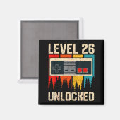 Level 26 Ontgrendelde Videospelcontroller Verjaard Magneet (Voorkant / Achterkant)
