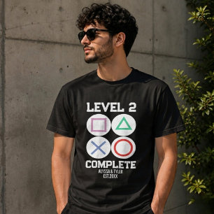 Level 2 Complete Gamer Koppel Matching T-shirt