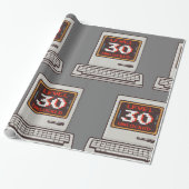 Level 30 Ontgrendeld Cadeaupapier (Uitgerold)