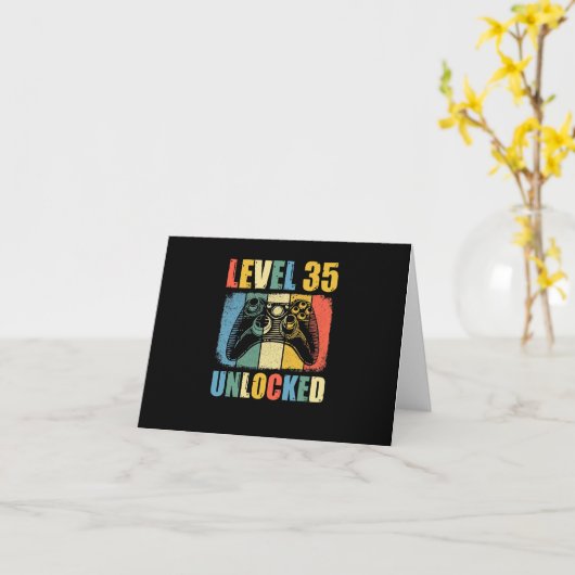 Level 35 ontgrendeld kaart (Gele Bloem)