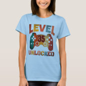 LEVEL 35 VRIJGESPEELD T-Shirt (Voorkant)