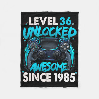 Level 36 Ontgrendeld Geweldig Sinds 1985 36e Verja Fleece Deken