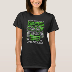 Level 38 Ontgrendeld Geweldig Sinds 1985 38ste Ver T-shirt