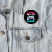 Level 3rd Grade Unlocked Back To School Team Third Ronde Button 5,7 Cm (In situ)