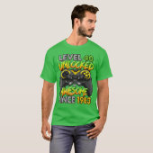 Level 40 Ontgrendeld Geweldig Sinds 1983 40ste Ver T-shirt (Voorkant volledig)