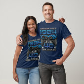 Level 40 Ontgrendeld Geweldig Sinds 1984 Gaming 40 T-shirt (Unisex)