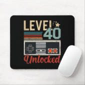 Level 40 Ontgrendeld Video Gamecontroller 40e Verj Muismat (Met muis)