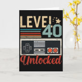 Level 40 Ontgrendelde Video Gamecontroller 40ste V Kaart (Gele Bloem)
