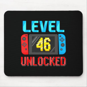 Level 46 Ontgrendeld Verjaardagsvideospeler 46ste Muismat