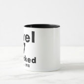 Level 47 Ontgrendeld Gepersonaliseerde 47e Verjaar Mok (Midden)