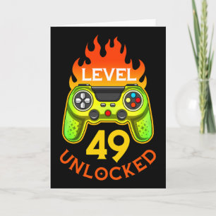 Level 49 Ontgrendeld Videogamer Geboren In 1972 49 Kaart