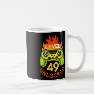 Level 49 Ontgrendeld Videogamer Geboren In 1972 49 Koffiemok