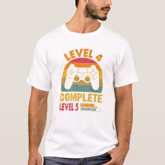 Level 4 Compleet Vintage Retro T-shirt