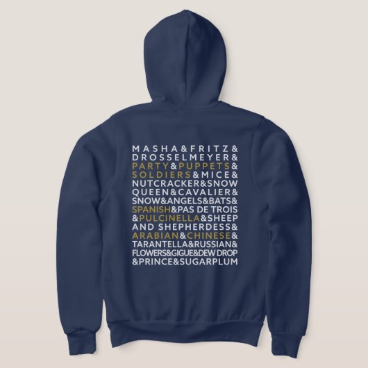 Level 4 Nutcracker 2025 hoodie (Laag Achter)