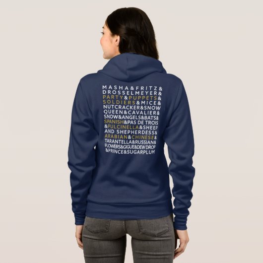 Level 4 Nutcracker 2025 hoodie (Achterkant volledig)