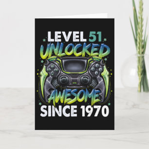 Level 51 Ontgrendeld Geweldig Sinds 1970 51ste Ver Kaart