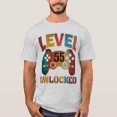LEVEL 55 VRIJGESCHAKELD T-Shirt (Voorkant)