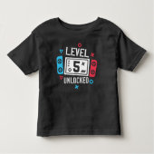 Level 5 Unlocked Shirt Gamer (Voorkant)