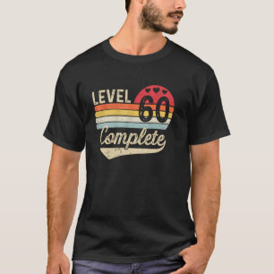 Level 60 Complete 60e bruiloft Jubileum 60 jaar T-shirt