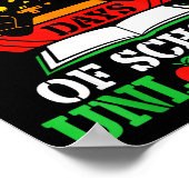 Level 67 Completed Days Of School Unlocked Gamer S Poster (Hoek)