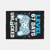 Level 67 Days Of School Unlocked 67 Meme Humor 6 7 Fleece Deken (Voorkant (Horizontaal))