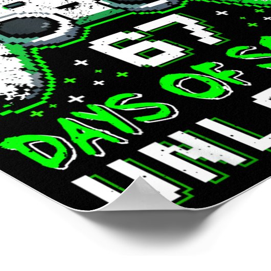 Level 67 Days Of School Unlocked Boys 67th Day Of  Poster (Hoek)