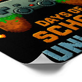 Level 67 Days Of School Unlocked Funny Six Seven G Poster (Hoek)