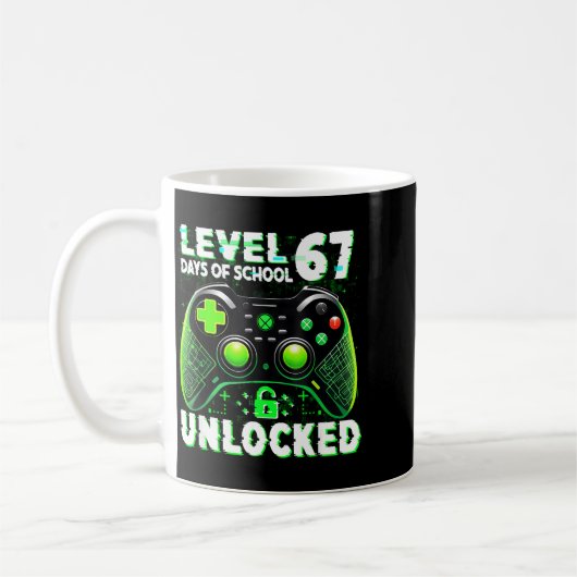 Level 67 Days Of School Unlocked Gamer Video Funny Koffiemok (Links)
