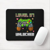 Level 67 Ontgrendelde Gaming School Meme Zes Zeven Muismat (Met muis)