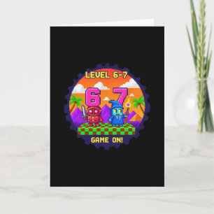 Level 6 7 Gaming Pixel Art Zes Zeven Gamers  Kaart