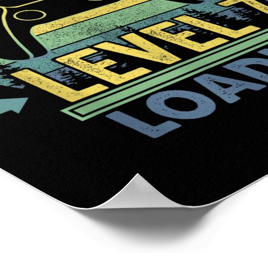 Level 6 Complete 6 Anniversary Gift 6th Wedding An Poster (Hoek)